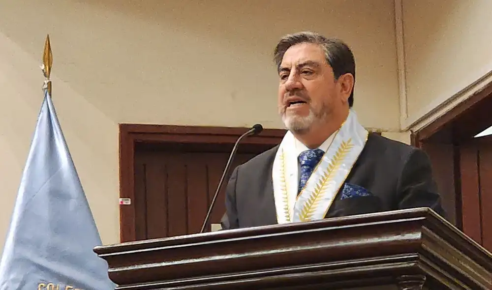 Decano del Colegio de Abogados de Lima, Raúl Canelo