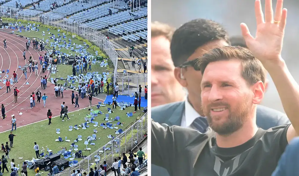 Autoridades de la India extendieron su disculpa a Lionel Messi y anunciaron medidas legales contra el organizador del evento. Foto: composición LR/TyC Sports Autoridades de la India extendieron su disculpa a Lionel Messi y anunciaron medidas legales contra el organizador del evento. Foto: composición LR/TyC Sports