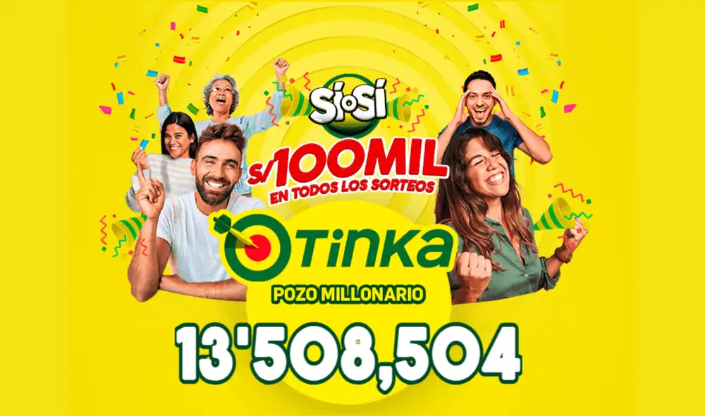 Sorteo de La Tinka EN VIVO, hoy domingo 14 de diciembre de 2025: ¿cuáles serán los números ganadores del Pozo Millonario y más? | Foto: La Tinka Sorteo de La Tinka EN VIVO, hoy domingo 14 de diciembre de 2025: ¿cuáles serán los números ganadores del Pozo Millonario y más? | Foto: La Tinka