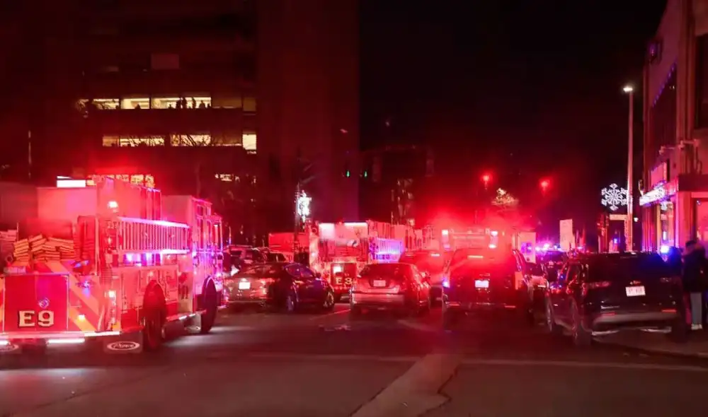 Policía acordona el campus de Brown tras un tiroteo con varios heridos Foto: X Policía acordona el campus de Brown tras un tiroteo con varios heridos Foto: X