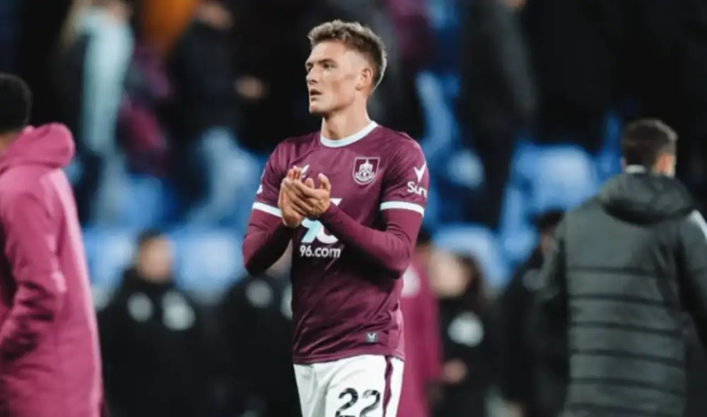 Oliver Sonne solo ha disputado 6 partidos con Burnley en esta temporada en la Premier League. Foto: Oliver Sonne Oliver Sonne solo ha disputado 6 partidos con Burnley en esta temporada en la Premier League. Foto: Oliver Sonne