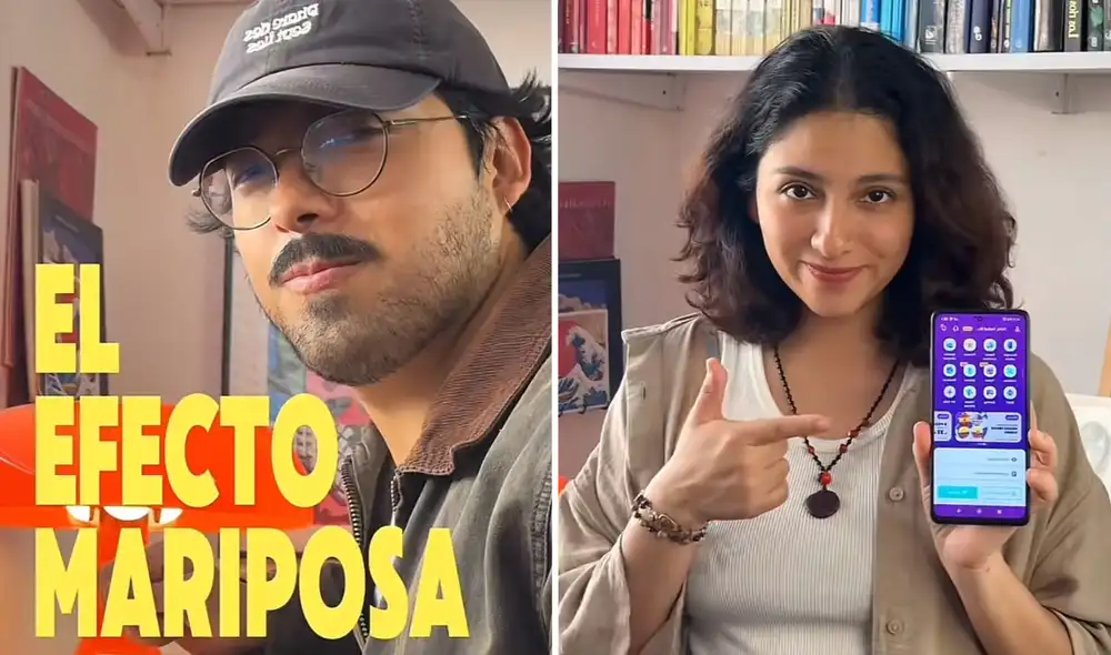 La pareja menciona que cada acción provoca cambios en el futuro de cada persona. La pareja menciona que cada acción provoca cambios en el futuro de cada persona.