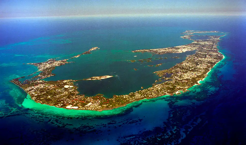 En las Bermudas se formó una gigantesca roca relacionada con la actividad volcánica. Foto: Wikimedia En las Bermudas se formó una gigantesca roca relacionada con la actividad volcánica. Foto: Wikimedia