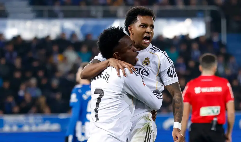 Real Madrid le ganó al Alavés por la jornada 16 de LaLiga. Foto: Real Madrid