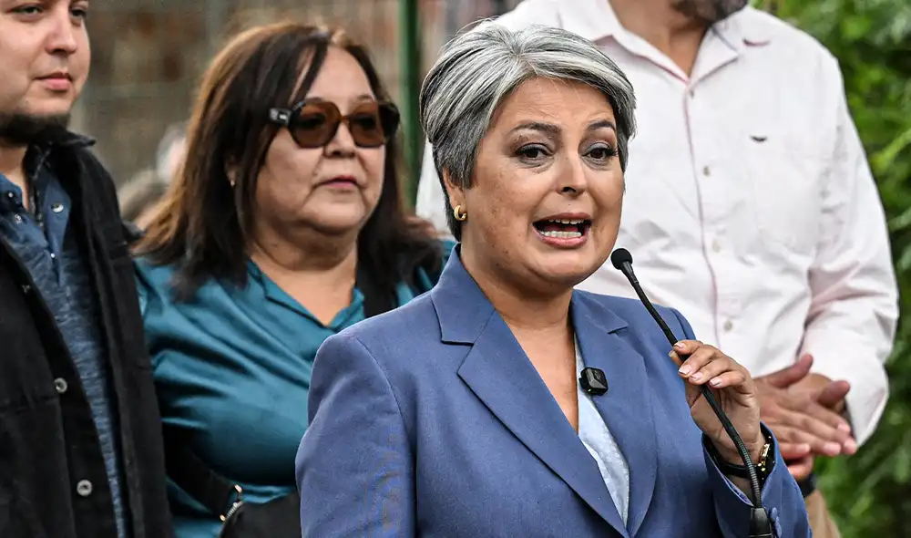 Jara se mencionó mediante redes sobre el triunfo de Kast. Foto: AFP. Jara se mencionó mediante redes sobre el triunfo de Kast. Foto: AFP.