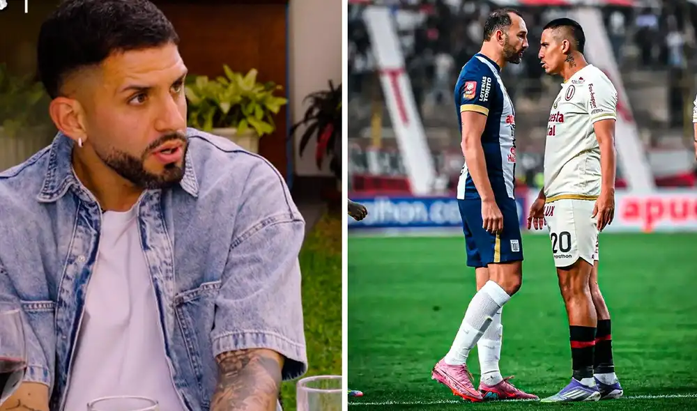 Matias Di Benedetto recordó las palabras de Hernán Barcos sobre Alex Valera. Foto: composición LR/Hazme el Aguante/difusión