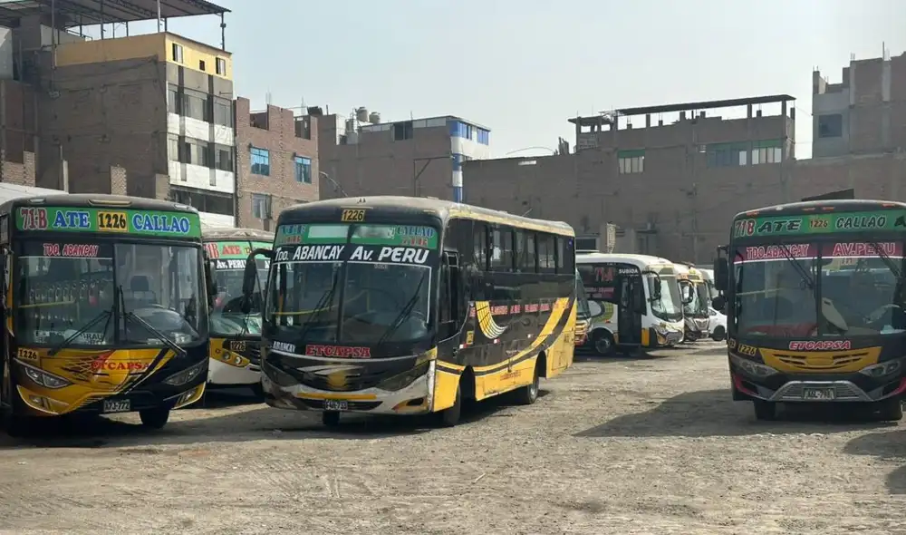 Línea Etcapsa, que cubre la ruta Callao-Ate, paraliza operaciones por extorsiones