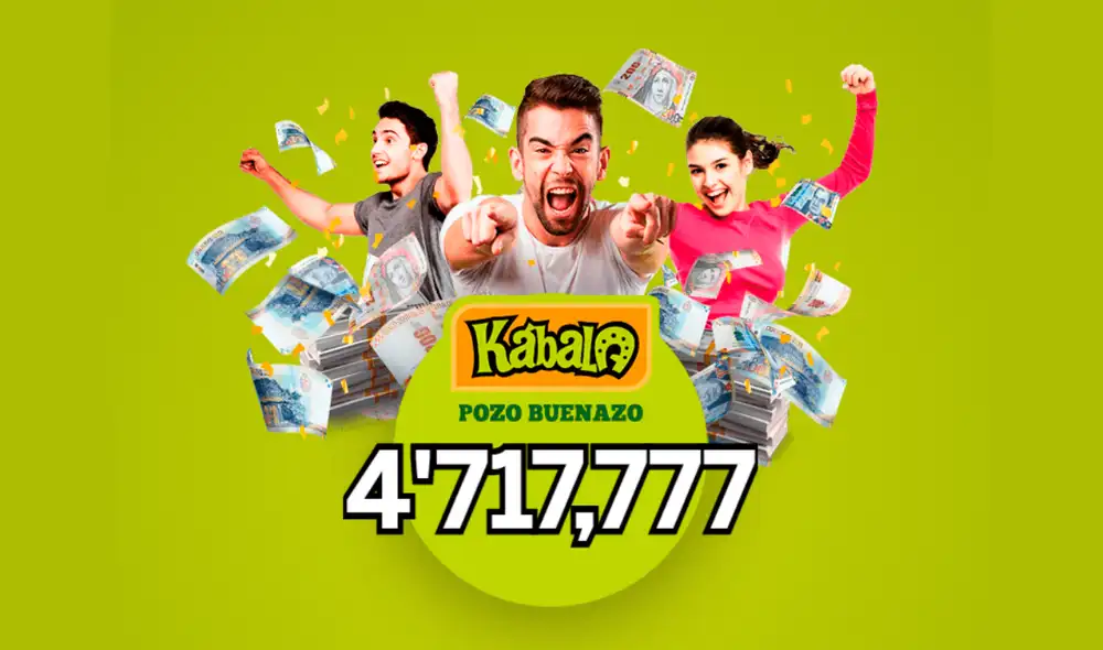 Nuevo sorteo de La Kábala con Pozo Buenazo de S/4.717.777 Nuevo sorteo de La Kábala con Pozo Buenazo de S/4.717.777