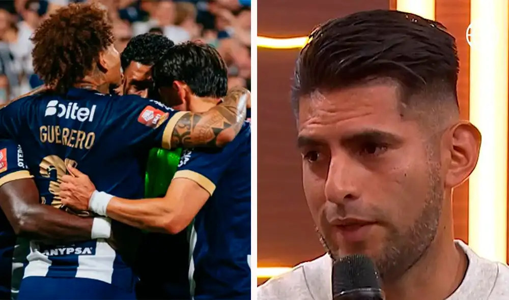 Carlos Zambrano aseguró que siempre es frontal con sus compañeros en Alianza Lima. Foto: composición LR/captura de América TV Carlos Zambrano aseguró que siempre es frontal con sus compañeros en Alianza Lima. Foto: composición LR/captura de América TV