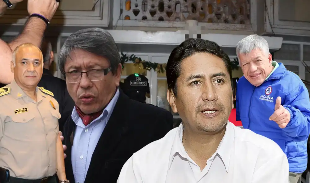 Los personajes políticos claves se encuentran al margen de la justicia tras los allanamientos realizados en su contra por presuntos actos de corrupción. Foto: Composición/LR