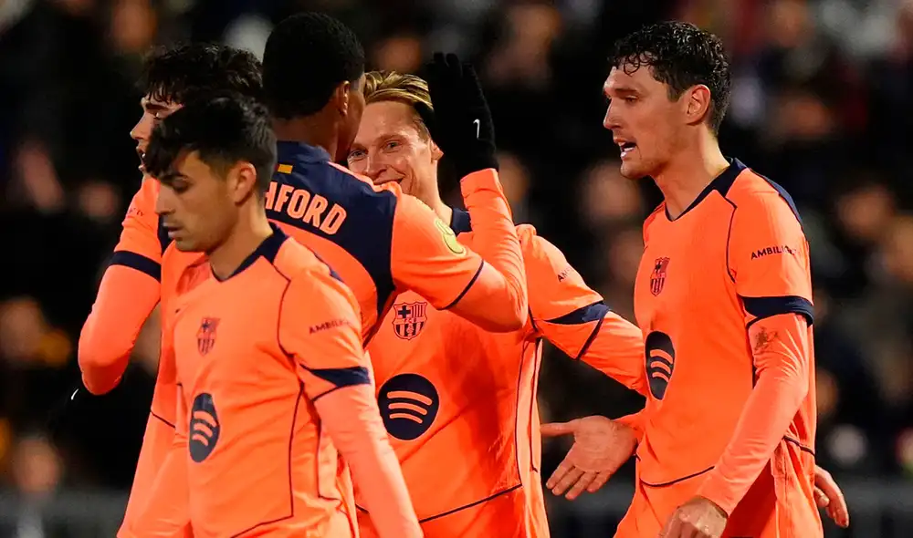 El equipo culé recién encontró los goles del triunfo en los últimos 13 minutos del partido. Foto: FC Barcelona