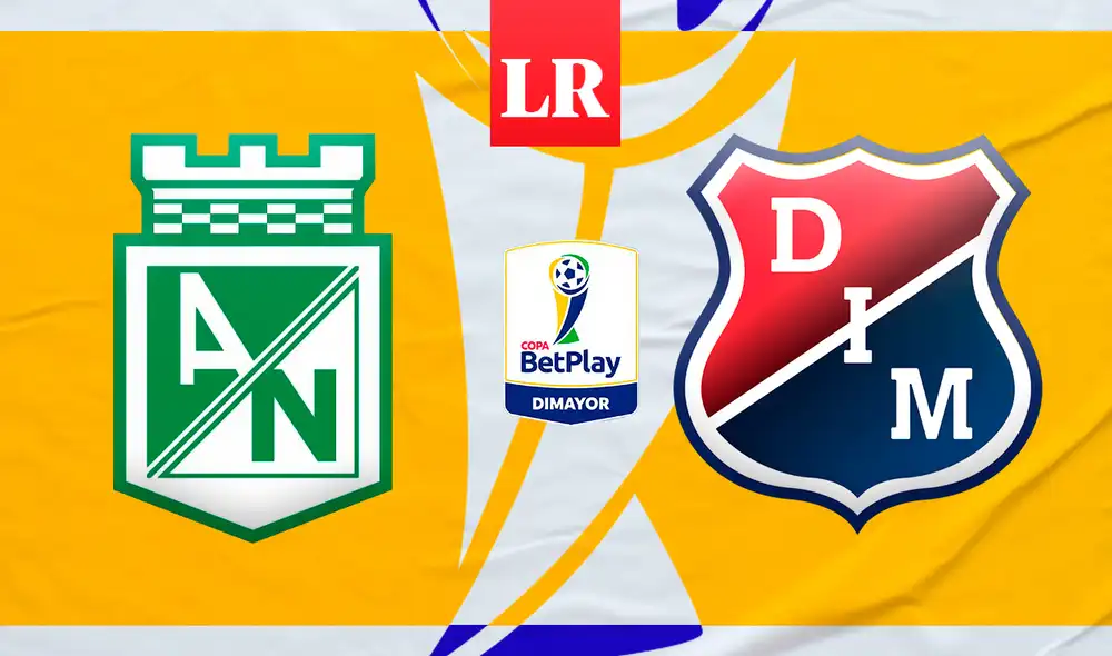 Atlético Nacional y Medellín empataron 0-0 en el partido de ida. Foto: composición de Omar Neyra/GLR