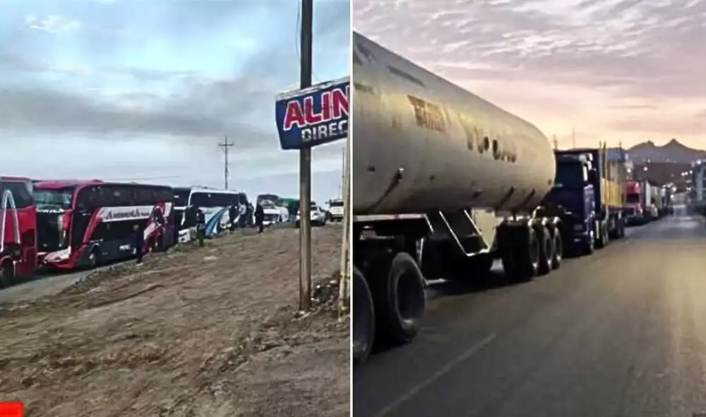 Mineros paralizan el tránsito en la Panamericana Sur por ampliación del Reinfo hasta 2026 Mineros paralizan el tránsito en la Panamericana Sur por ampliación del Reinfo hasta 2026