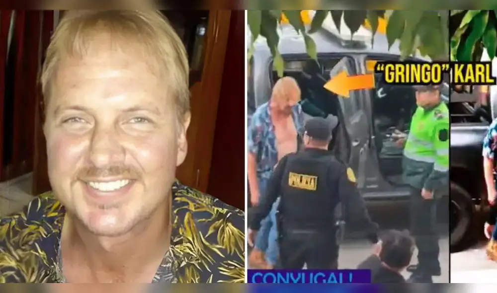 ‘Gringo Karl’ reaparece y termina en comisaría tras fuerte pelea con amigo de su esposa ‘Gringo Karl’ reaparece y termina en comisaría tras fuerte pelea con amigo de su esposa