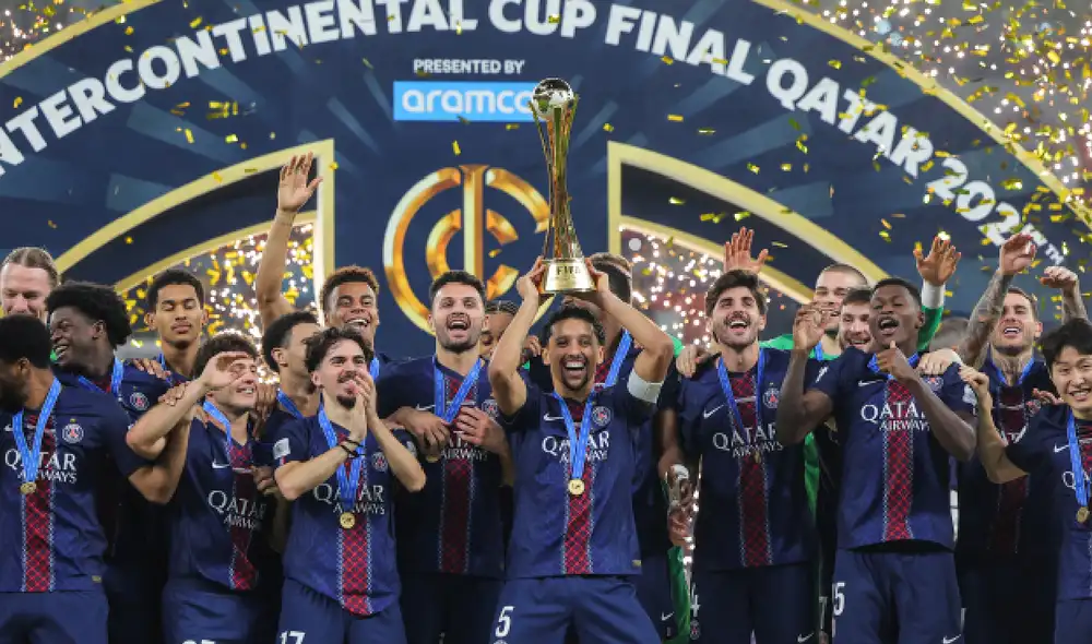 PSG campeón de la Copa Intercontinental. PSG campeón de la Copa Intercontinental.