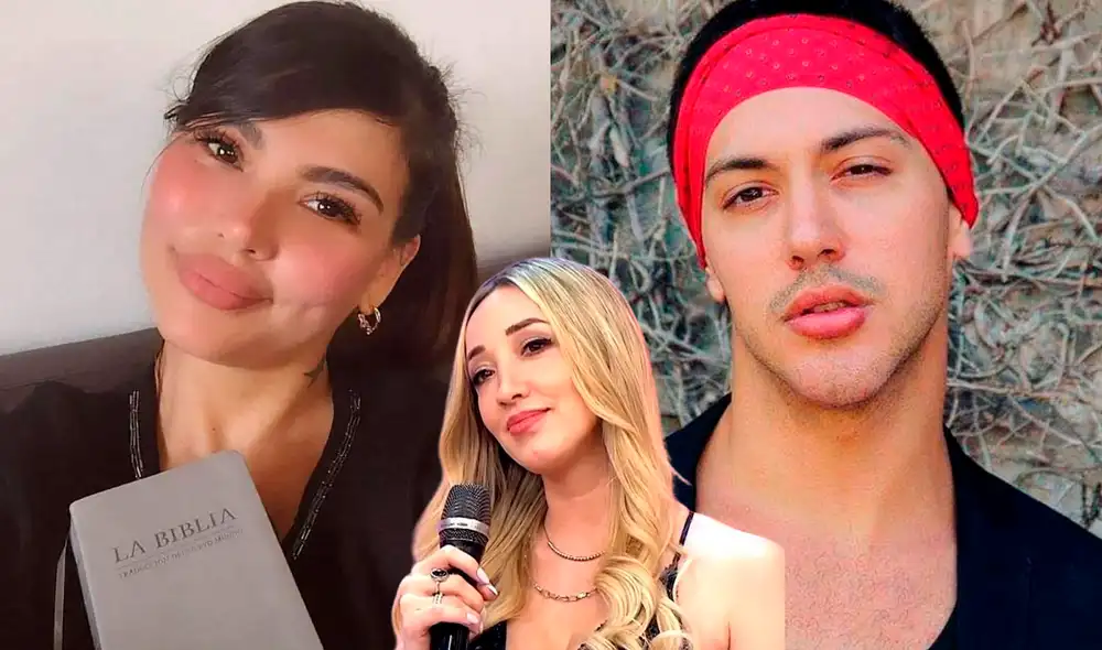 Angie Jibaja está en Perú y Jean Paul Santa María respondió. Foto: Composición LR/Instagram Angie Jibaja está en Perú y Jean Paul Santa María respondió. Foto: Composición LR/Instagram