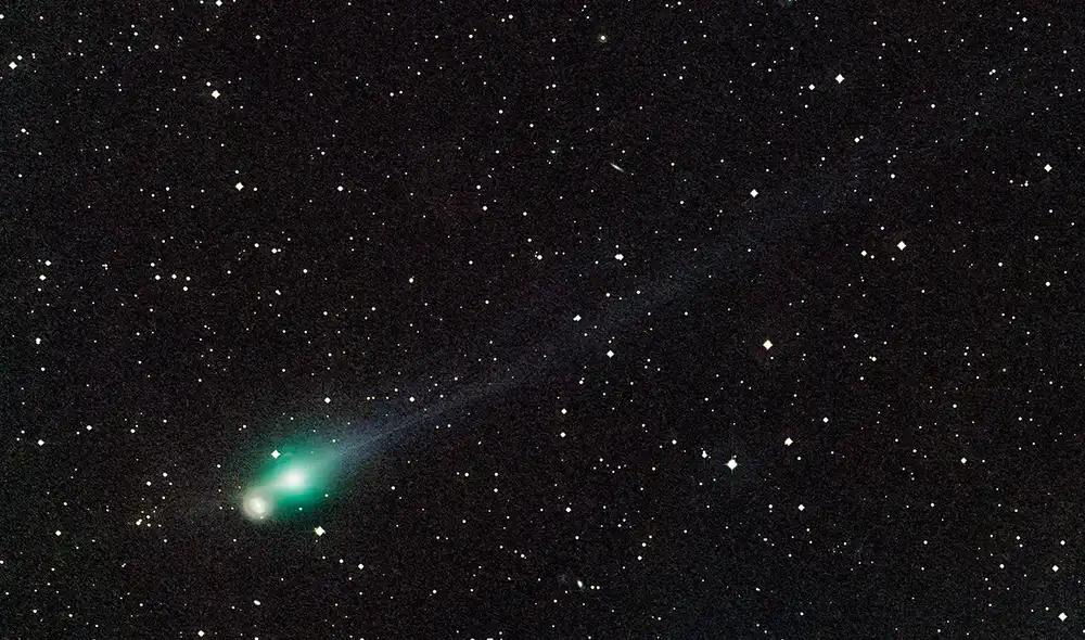 El cometa interestelar 3I/ATLAS llegó a su punto más cercano a la Tierra este 19 de diciembre. Foto: Mitsunori Tsumura