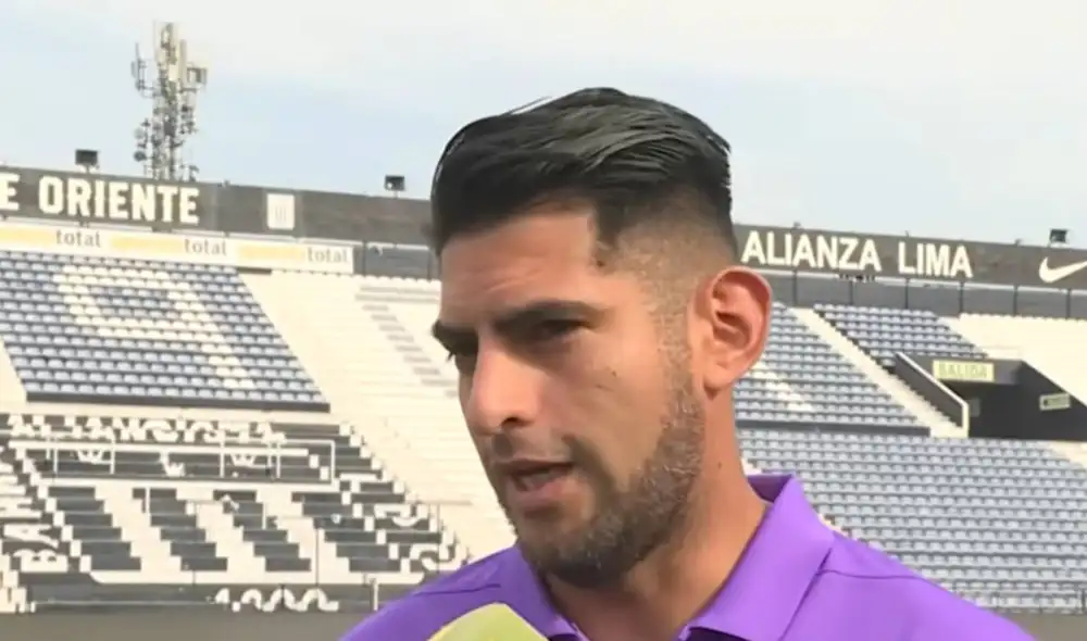 Carlos Zambrano habló sobre el hinchaje de Luis Advíncula. Foto: Lr/Latina
