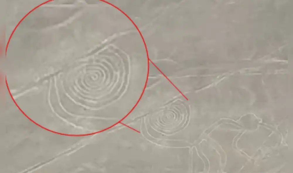 Líneas y Geoglifos de Nasca y Palpa observados durante sobrevuelo