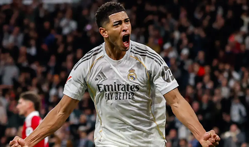 Jude Bellingham marcó el primer gol en esta victoria sobre Sevilla. Foto: Real Madrid