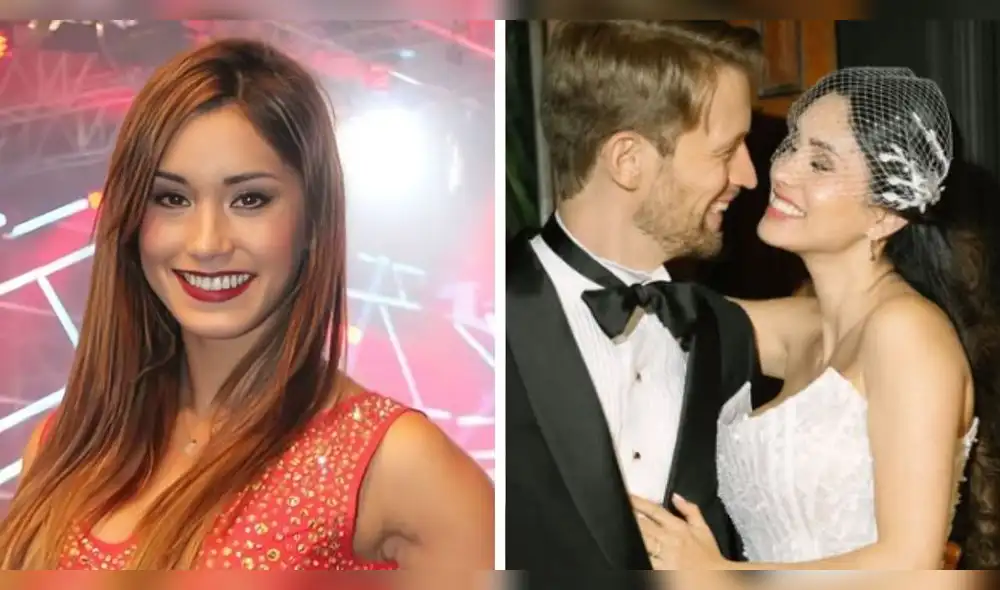 Exintegrante de ‘EEG’, Fiorella Chirichigno, da el sí y comparte emotivo momento con su esposo