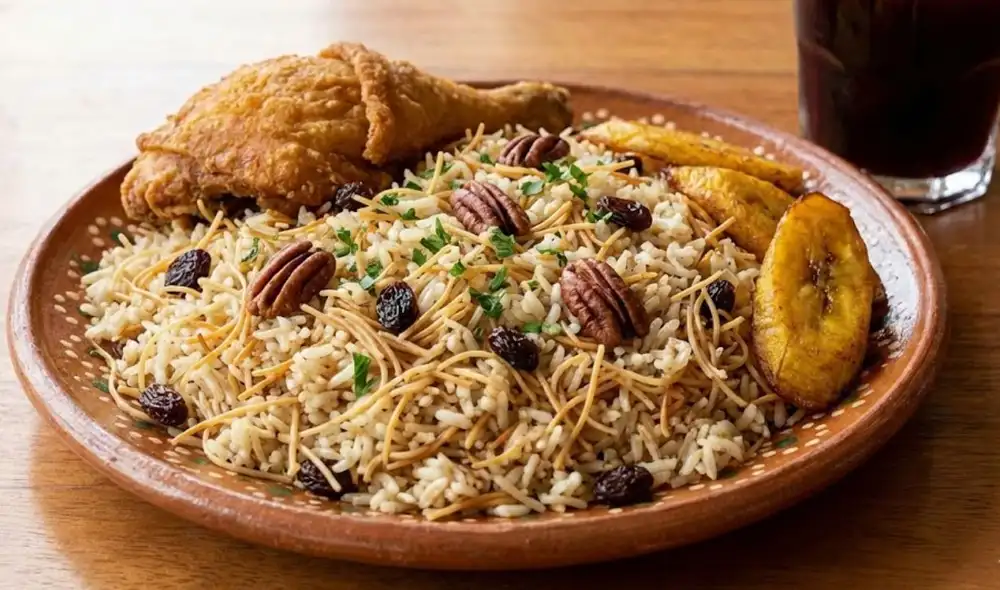 A pesar de su lejano origen, el arroz árabe se ha convertido en una receta tradicional en las navidades peruanas.