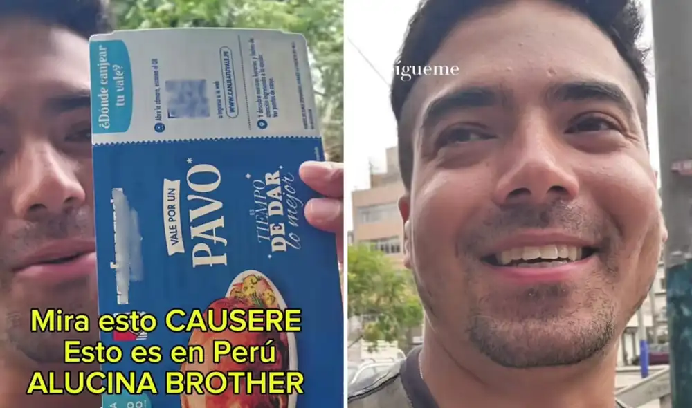 Cubano queda sorprendido al canjear su pavo navideño