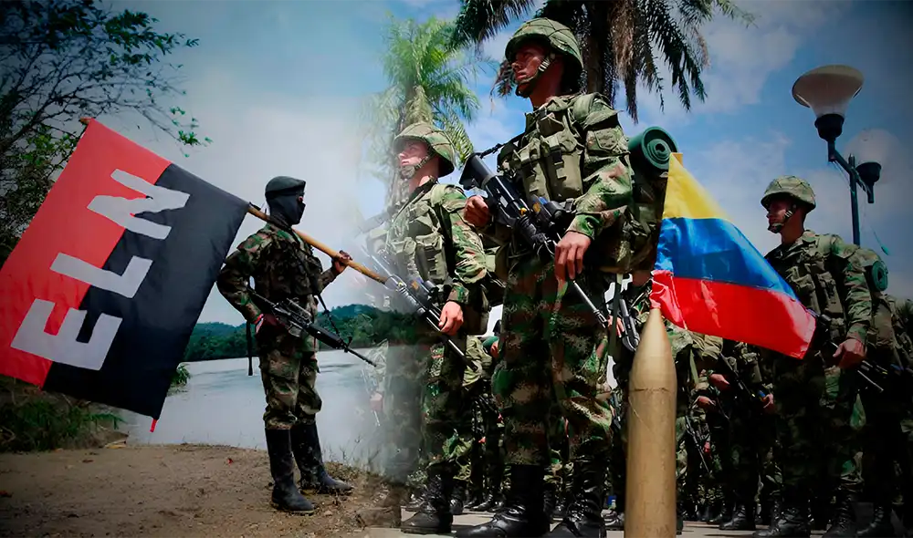 Secuestran a 18 militares en Colombia durante un operativo contra el ELN.