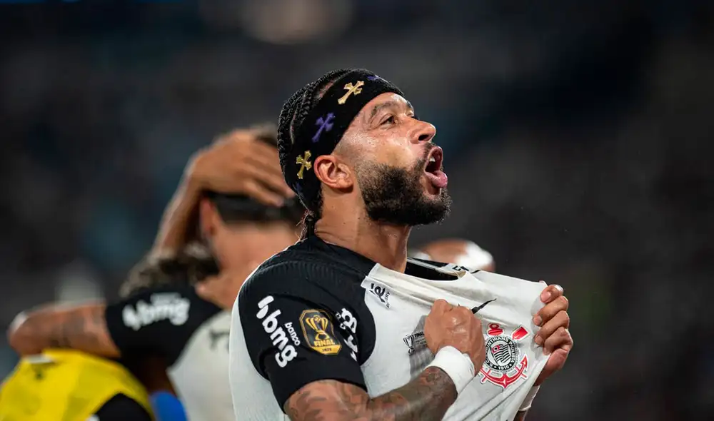 Memphis Depay arremetió contra dirigentes de Corinthians. Foto: Corinthians