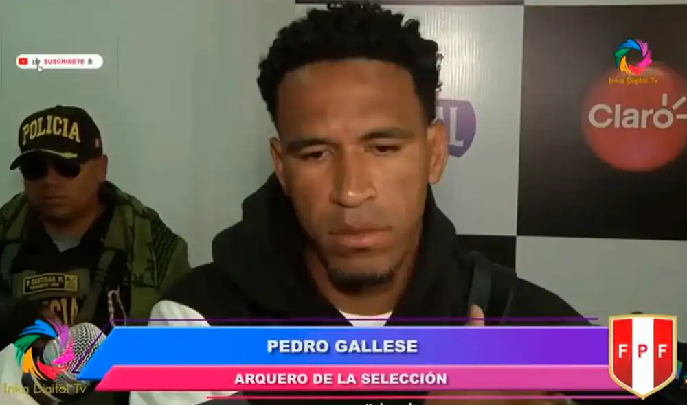 Pedro Gallese fue titular en el Perú vs Bolivia. Foto: captura de Inka Digital