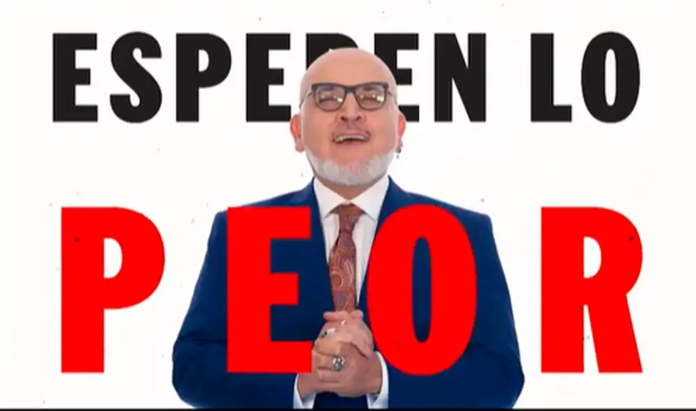 Beto Ortiz tiene en la actualidad 57 años. Foto: YouTube.