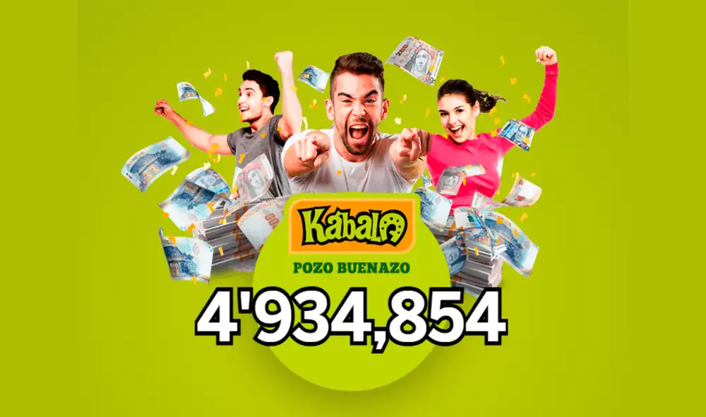 Nuevo sorteo de La Kábala con Pozo Buenazo de S/4.934.854.
