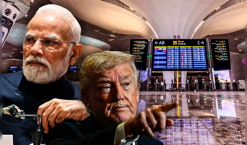 India es el tercer mercado de transporte aéreo más grande del mundo, detrás de Estados Unidos y China. Foto: Composición LR