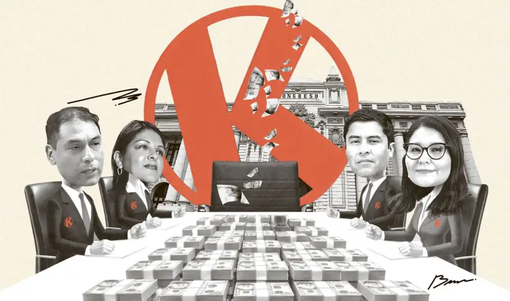 Oficinas del Congreso lideradas por el fujimorismo tienen presupuestos millonarios | Ilustración: Brian Tejada.