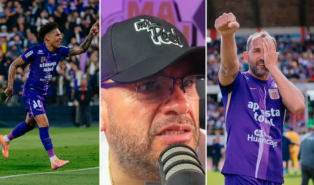 Mr. Peet habló sobre Paolo Guerrero y Hernán Barcos. Foto: composición LR/ Madrugol/Alianza Lima