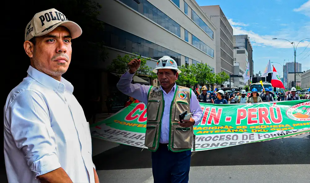 La Confemin exigió al presidente José Jerí que adopte una decisión inmediata y responsable respecto al futuro de la formalización minera. Foto: composición LR/Presidencia/Archivo LR