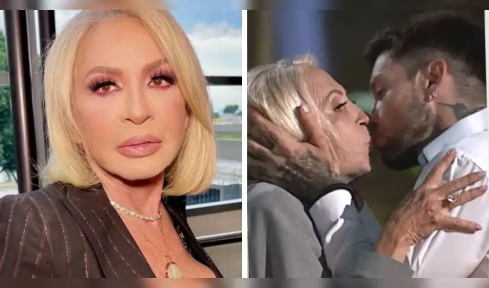Laura Bozzo causa revuelo tras ser sorprendida con un beso en la boca de joven modelo argentino