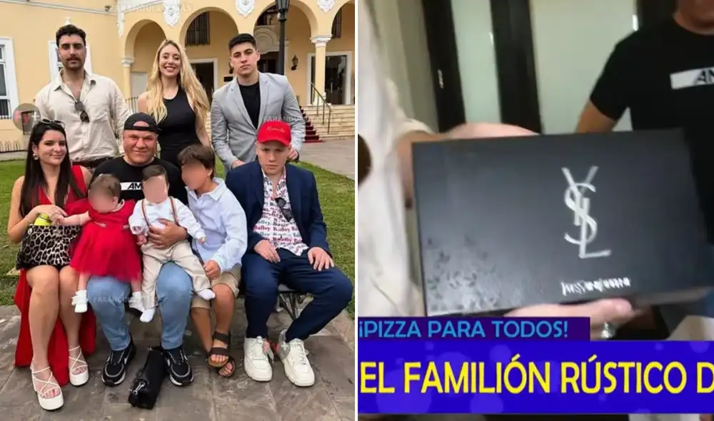 Mauricio Diez Canseco presentó también a sus dos últimos hijos, Doménico y Valentina. Foto: Composición LR/Instagram/ATV.