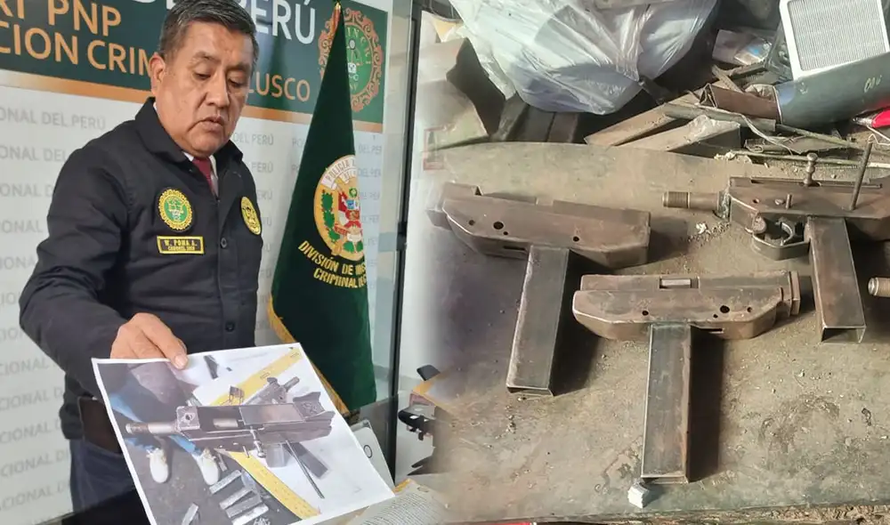 Armas artesanales tendrían más poder que revolver convencional. Foto: composición LR.