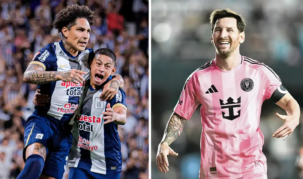 Lionel Messi visitará Matute con el Inter Miami para la Noche Blanquiazul 2025. Foto: composición de LR/Alianza Lima/AFP