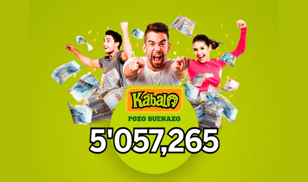 Nuevo sorteo de La Kábala con Pozo Buenazo de S/5.057.265.