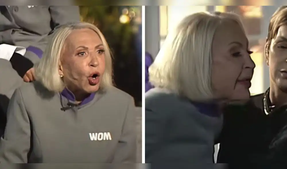 Laura Bozzo protagoniza tenso cruce de palabras con modelo argentino.