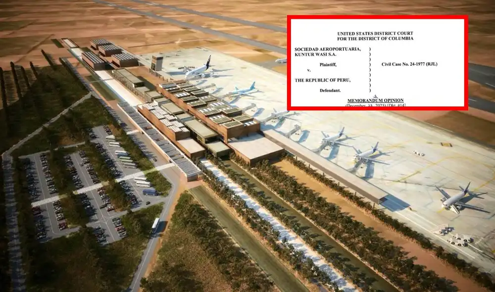 Nuevo revés para el Estado peruano. Se confirmó que el laudo arbitral emitido por CIADI en caso Chinchero era válido. Foto: composición LR/Andina