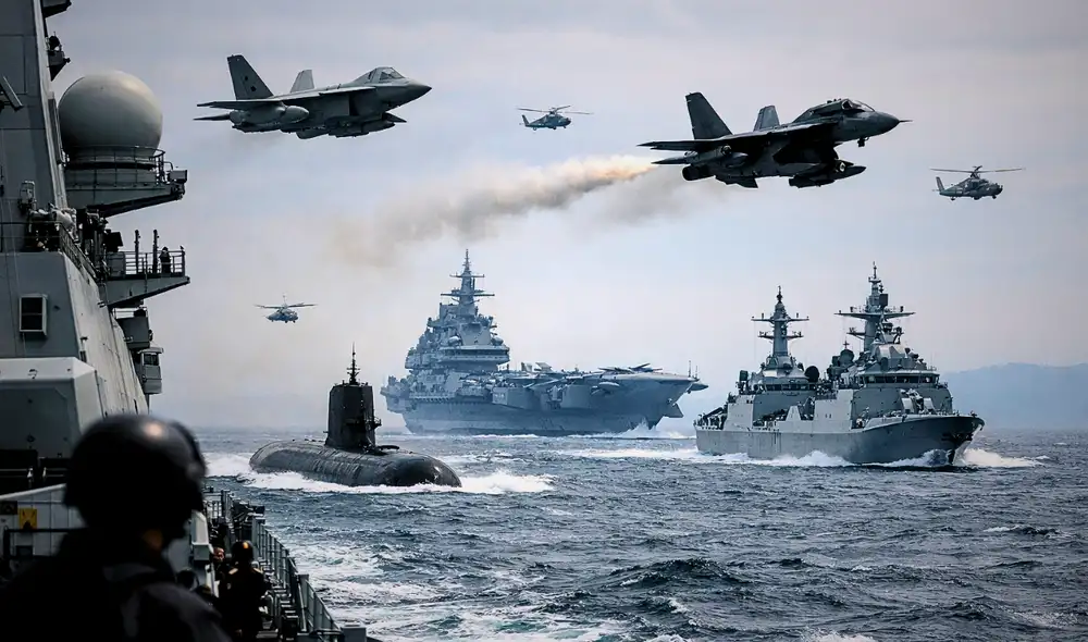 Rusia y China realizan operaciones navales en el mar de Japón para contrarrestar a Estados Unidos