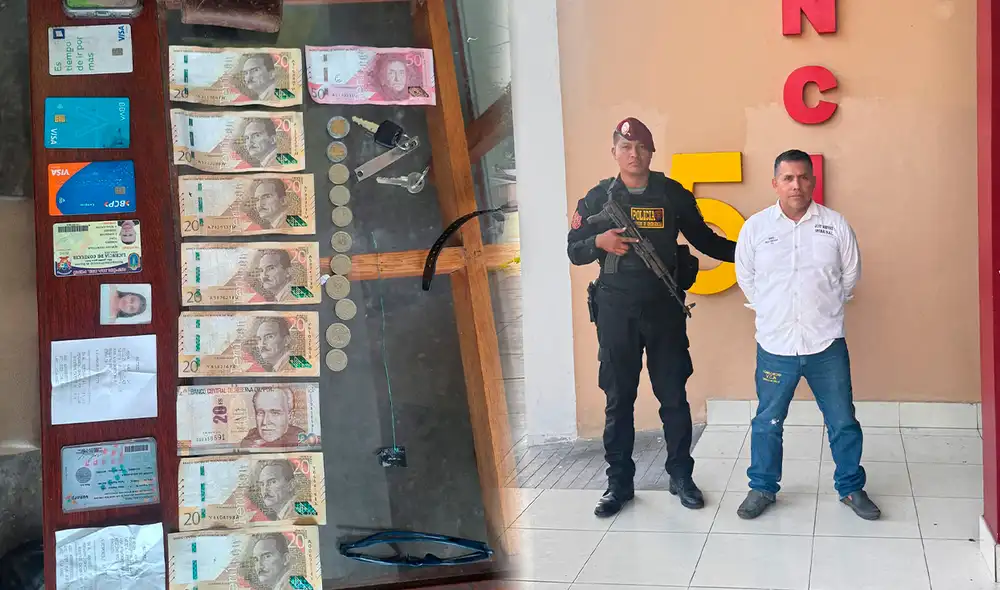 La Policía también incautó un mototaxi que habría sido utilizado para cometer los delitos. Créditos: PNP.