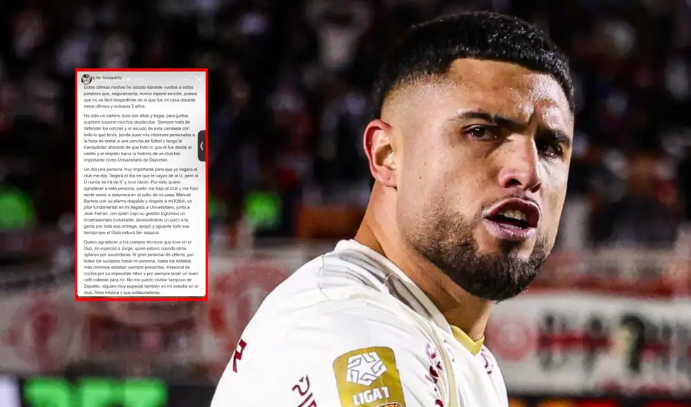 Rodrigo Ureña llegó a Universitario en el 2023. Foto: composición LR