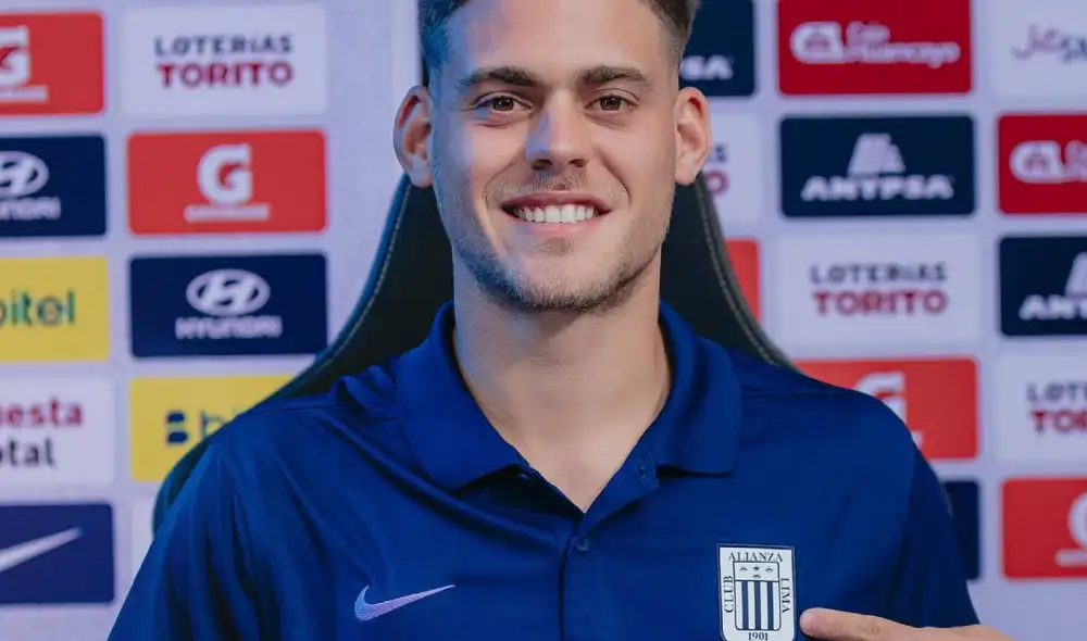 Federico Girotti se presenta como una de las apuestas de Alianza Lima. Foto: Alianza Lima