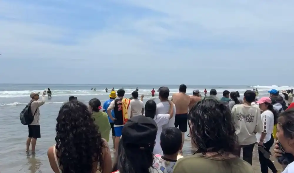 Tragedia en playa Chacra y Mar, Huaral: dos hombres fallecieron el 1 de enero durante un rescate a una adolescente arrastrada por la corriente.