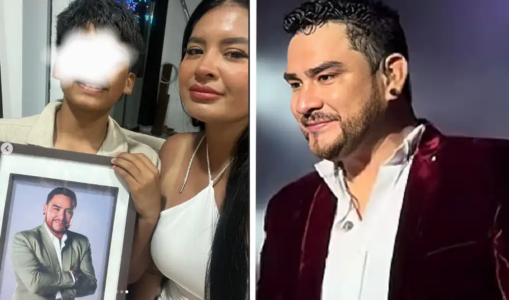 Viuda de Paul Flores Foto: Composición LR