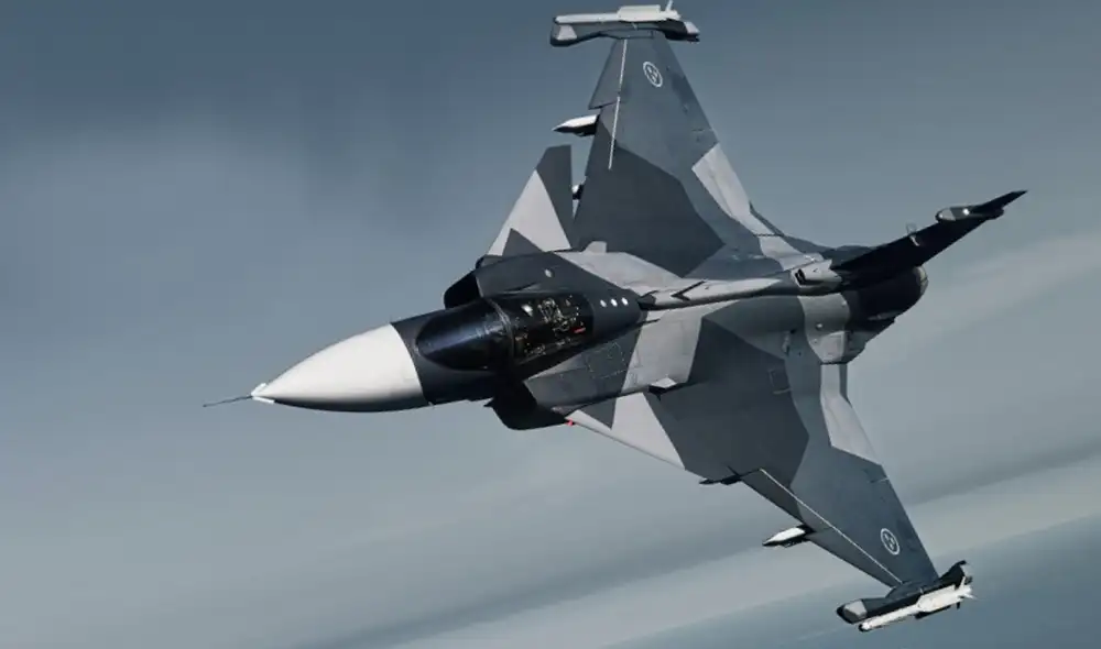 Hasta el momento, el caza sueco Gripen es el único cuya oferta encaja con el presupuesto de US$3,500 millones.